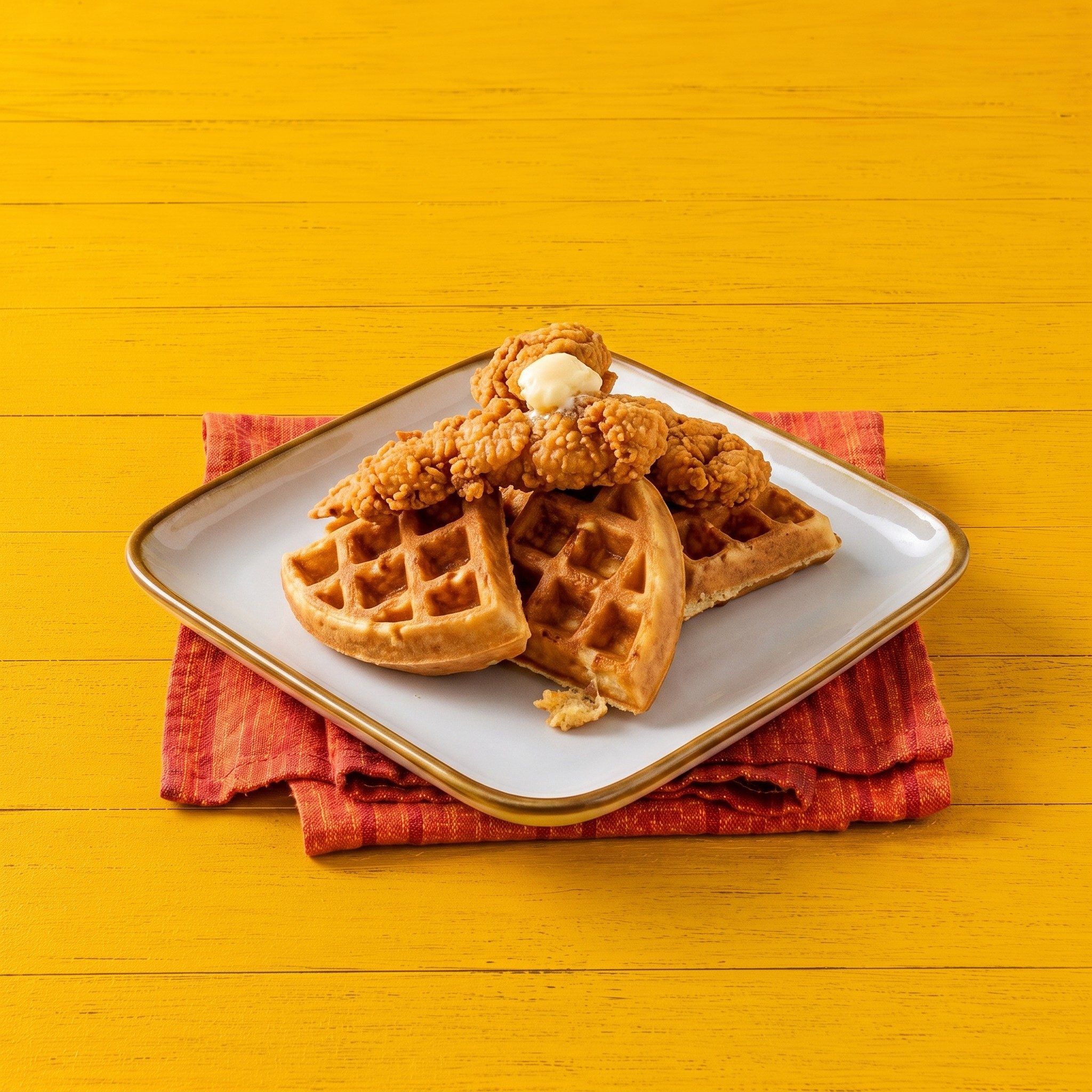 2 Waffle & 2 Tender.