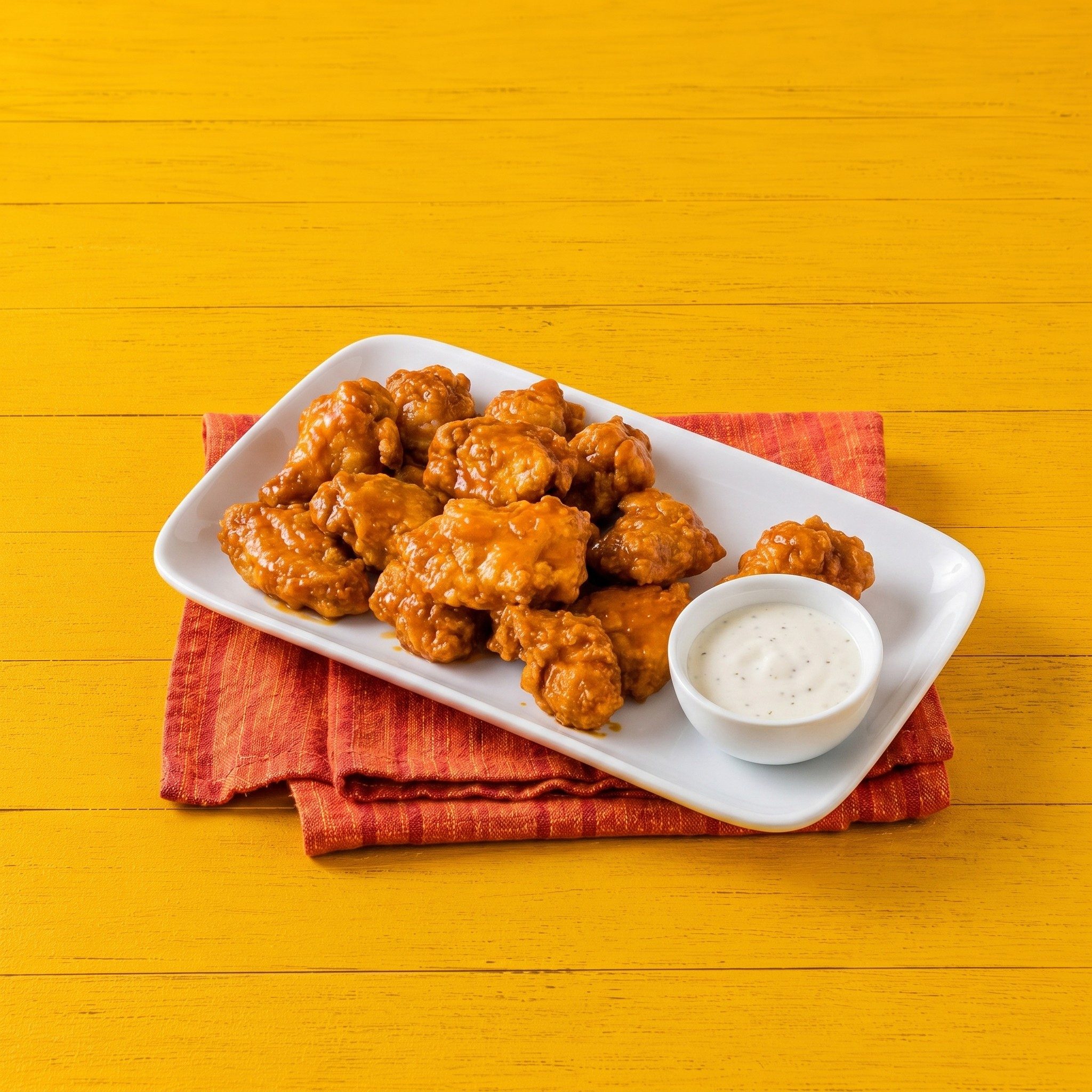 10 Boneless, Fries & Drink.