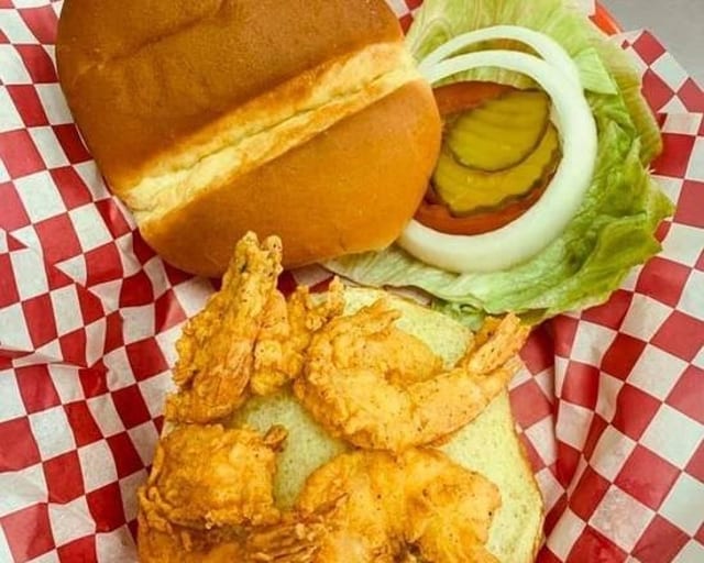 Shrimp Sandwich.